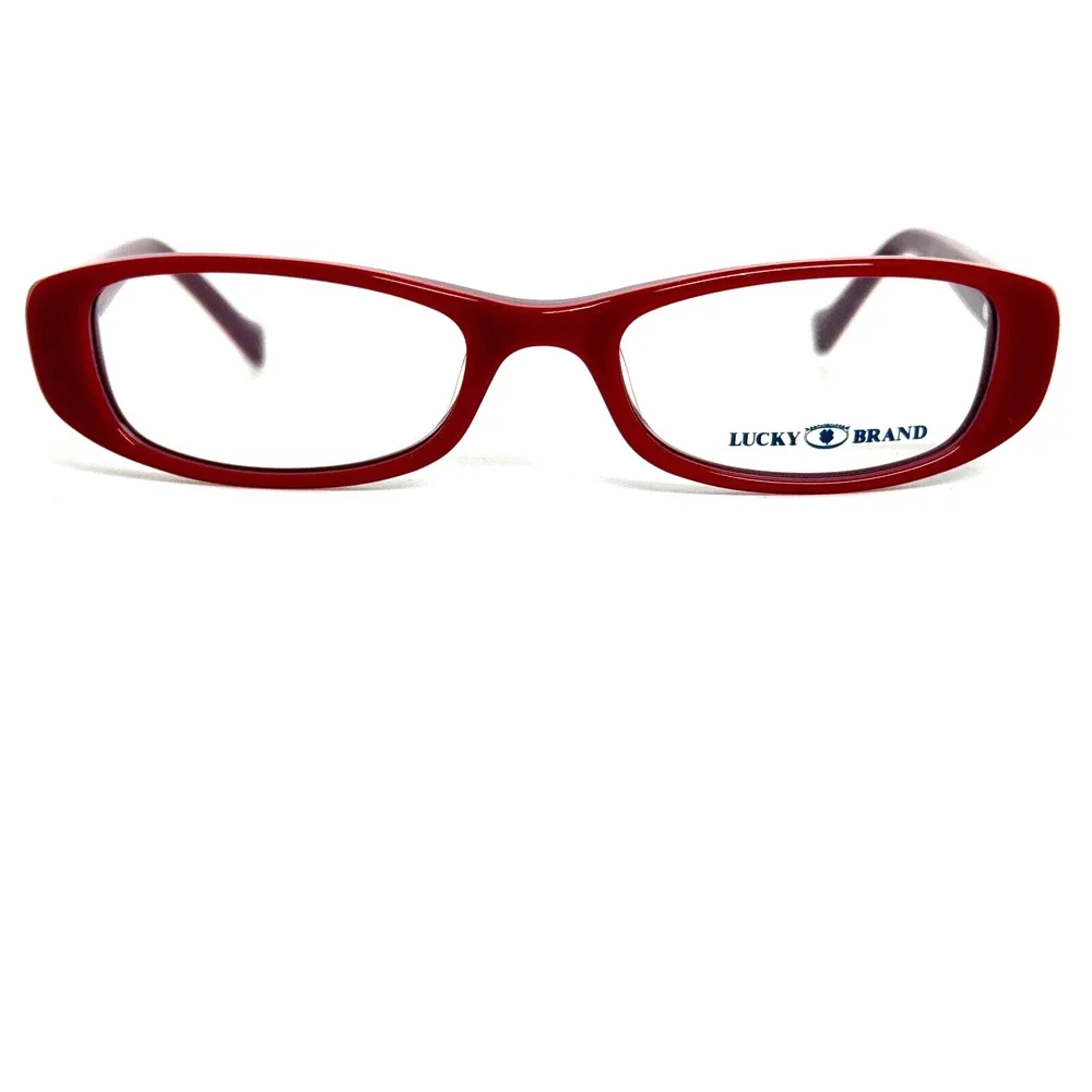 Lucky Brand Spark‎ Plug KIDS Cateye EyeGlasses in Red H16430